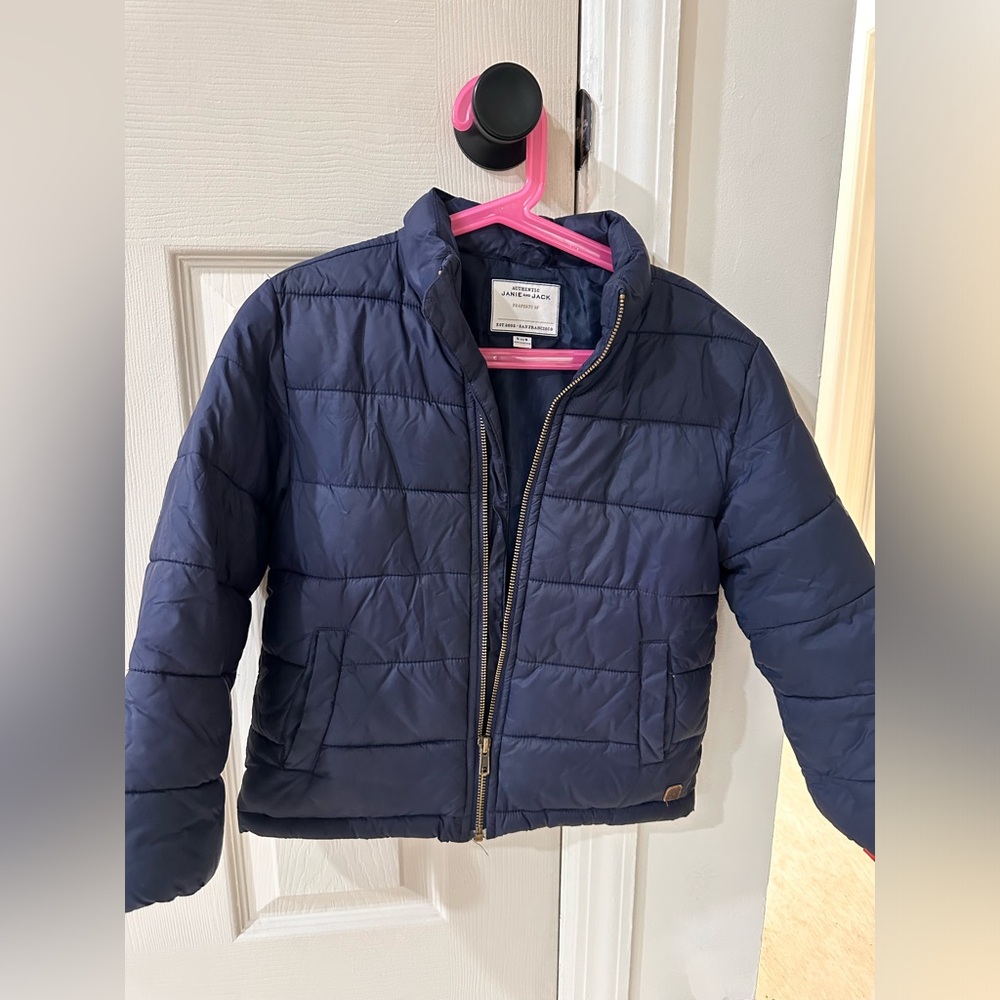 Kids coat/puffer jacket. Janie and Jack. Size 5-6